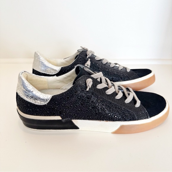 Dolce Vita Black and Silver Sneakers - Picture 8 of 16